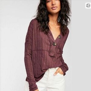 We The Free In The Mix Henley Top